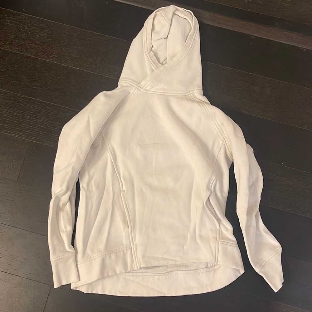 Lululemon size 4 hoodie white